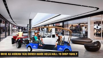 Shopping Mall ATV Quad Bike Radio Taxi Games Game Screenshot