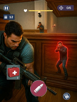 Captura de Tela do Jogo Agent Hunt: Tactical FPS
