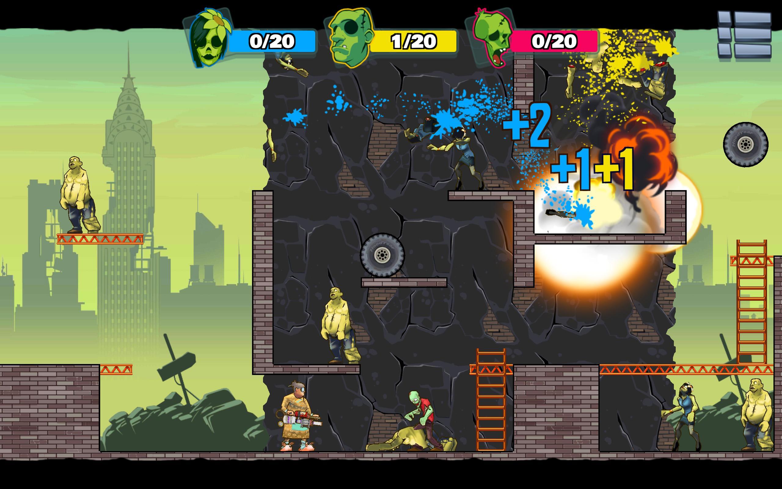 Cuplikan Layar Game Stupid Zombies 3