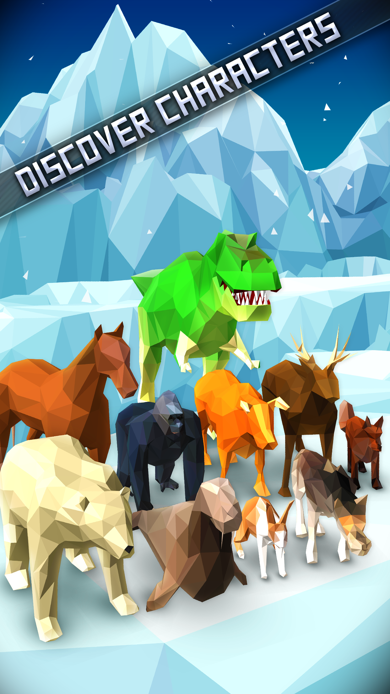 Polybear: Ice Escape Game Screenshot