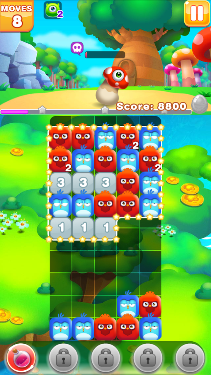 萌鸟飞飞 ภาพหน้าจอเกม