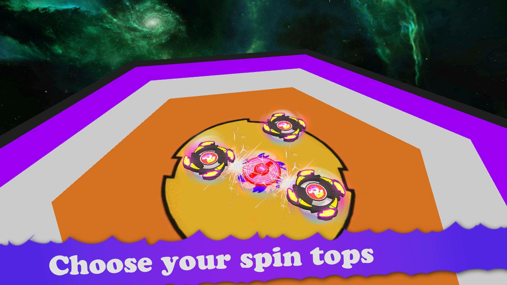 Spin Top Blade Battle Game Screenshot
