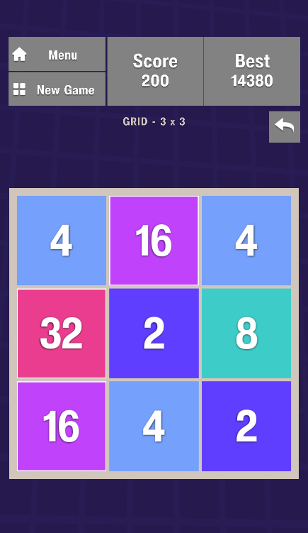2k48 - Number Puzzle Game 遊戲截圖