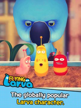 Flying LARVA ภาพหน้าจอเกม