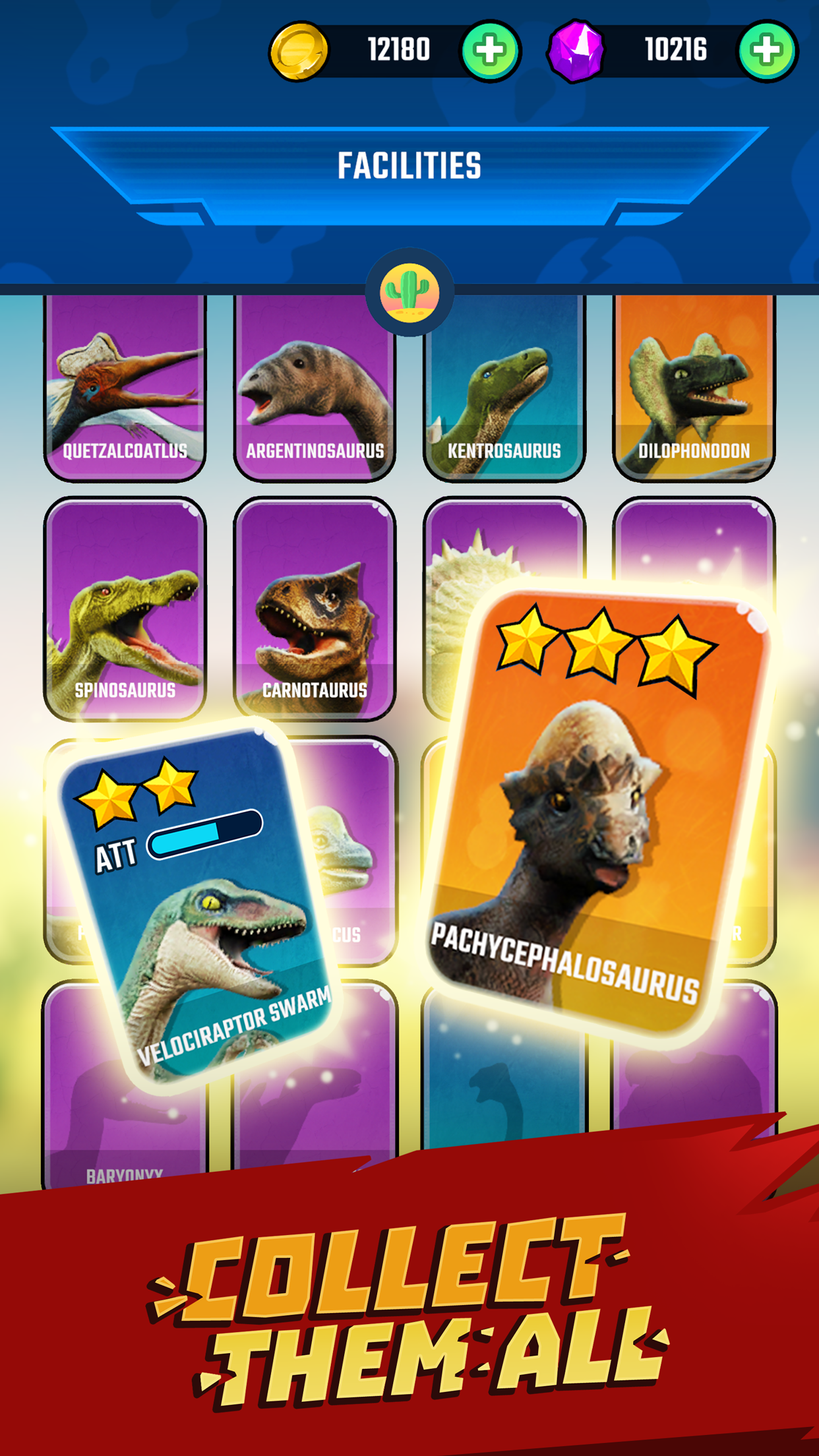 Cuplikan Layar Game Jurassic Warfare: Dino Battle