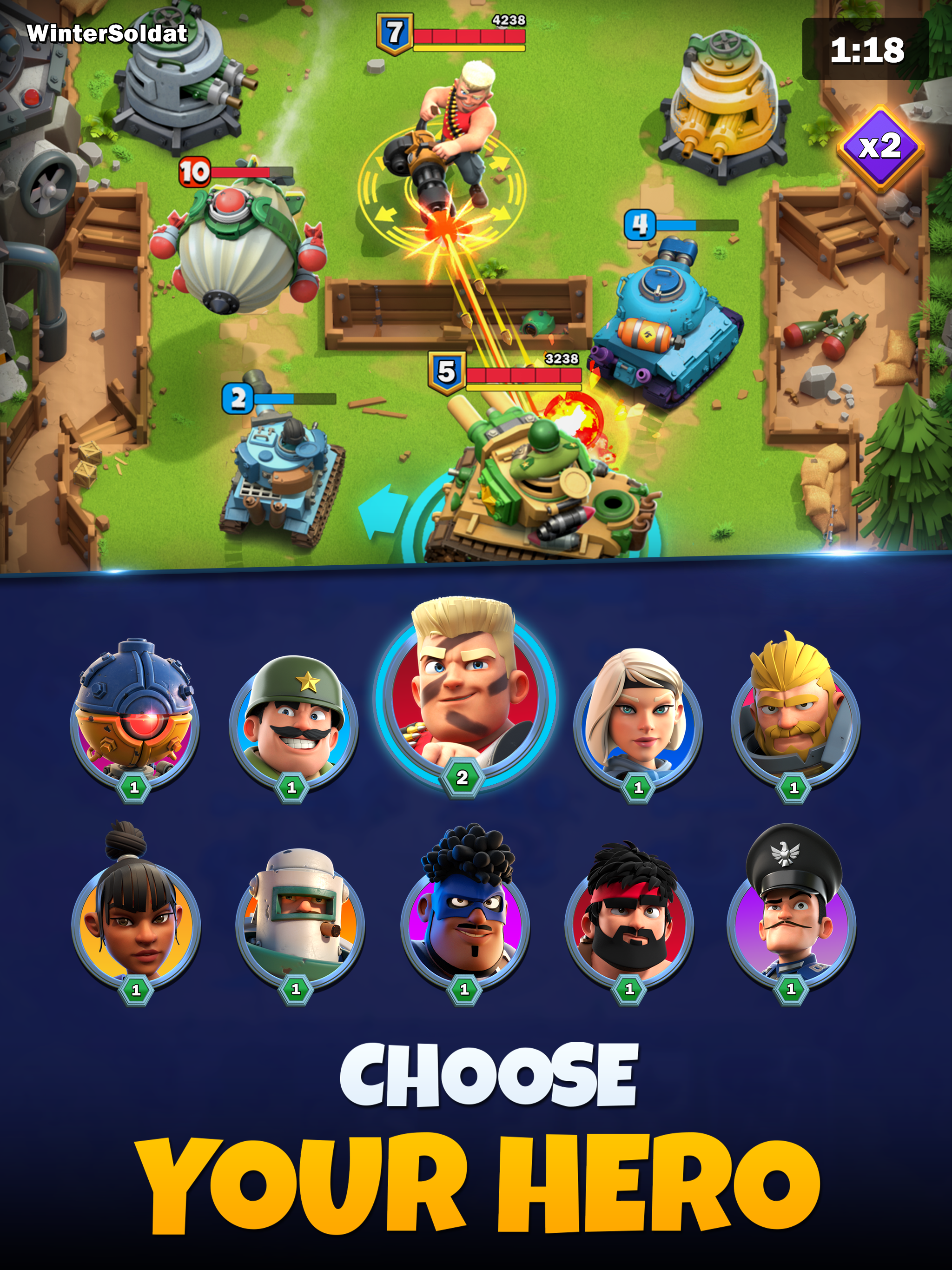 War Alliance - PvP Royale Game Screenshot