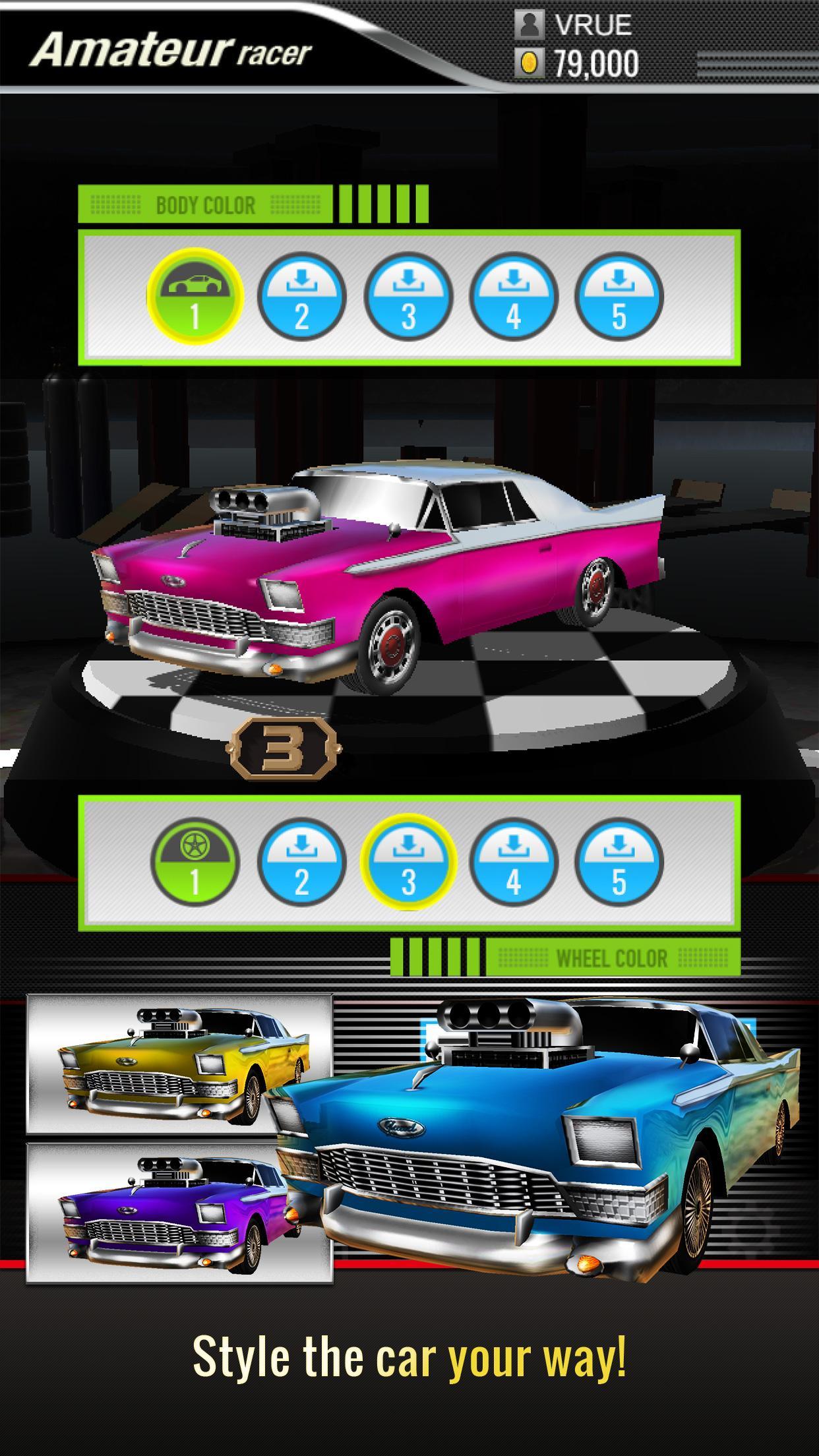 TAP DRIFT RACING Game Screenshot