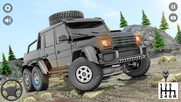 Offroad Jeep Driving Game 4x4 Game Screenshot