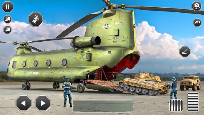 Military Truck Transport Games Game Screenshot
