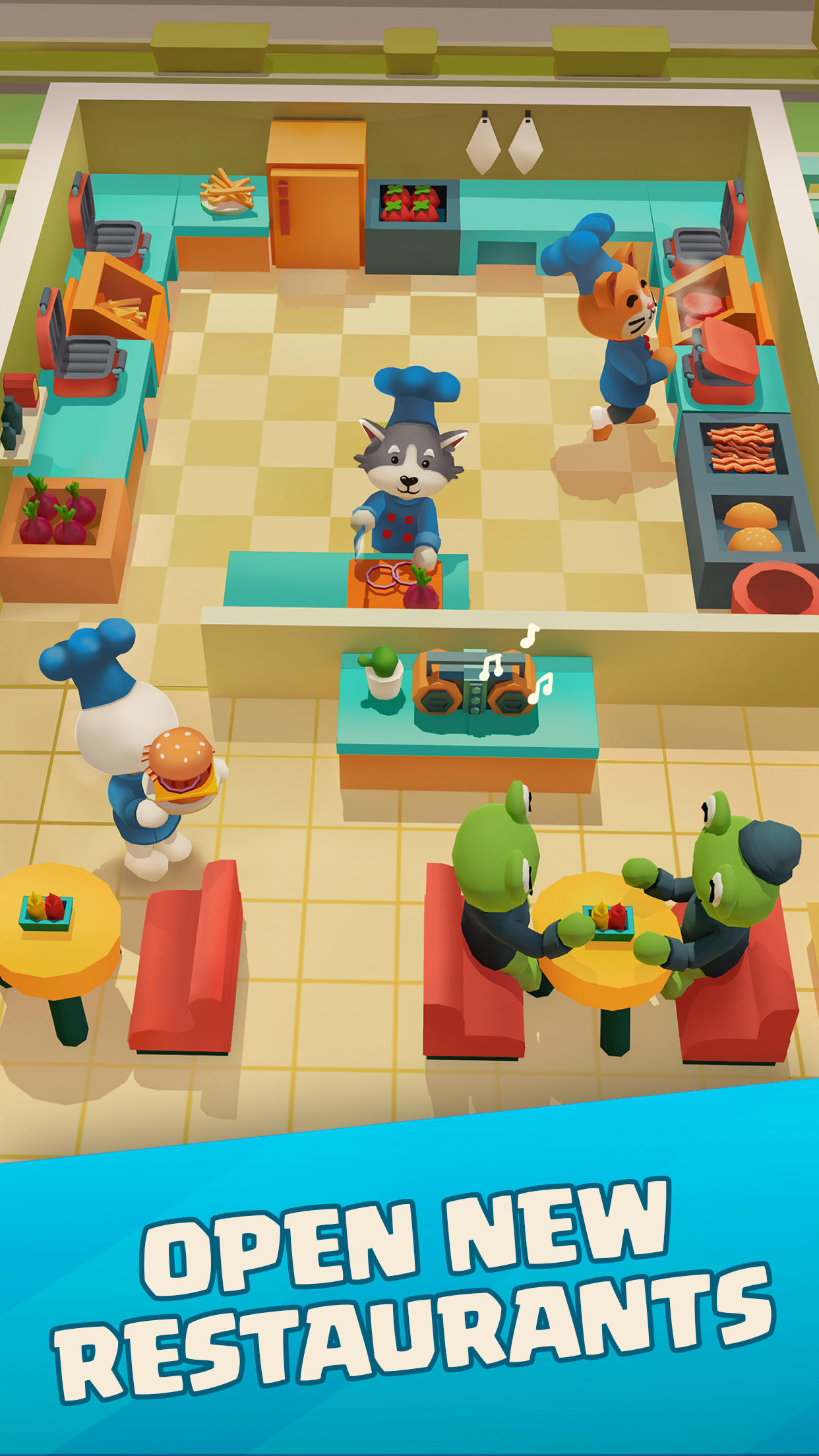 Screenshot of Crazy Kitchen: Food Cooking