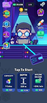 Super Crypto Miner Game Screenshot