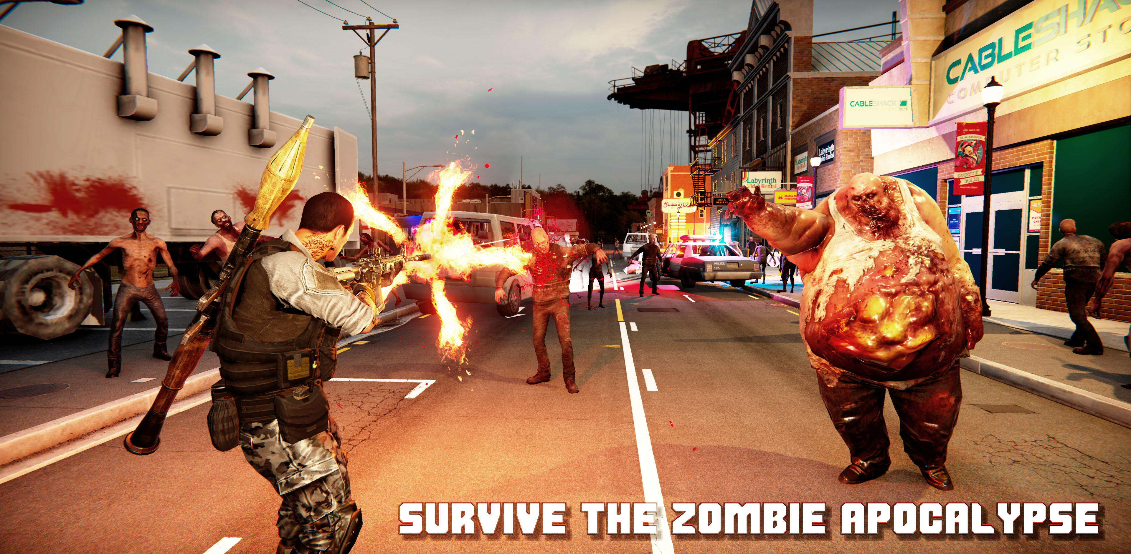 Attack Of The Dead Zombies Game Screenshot