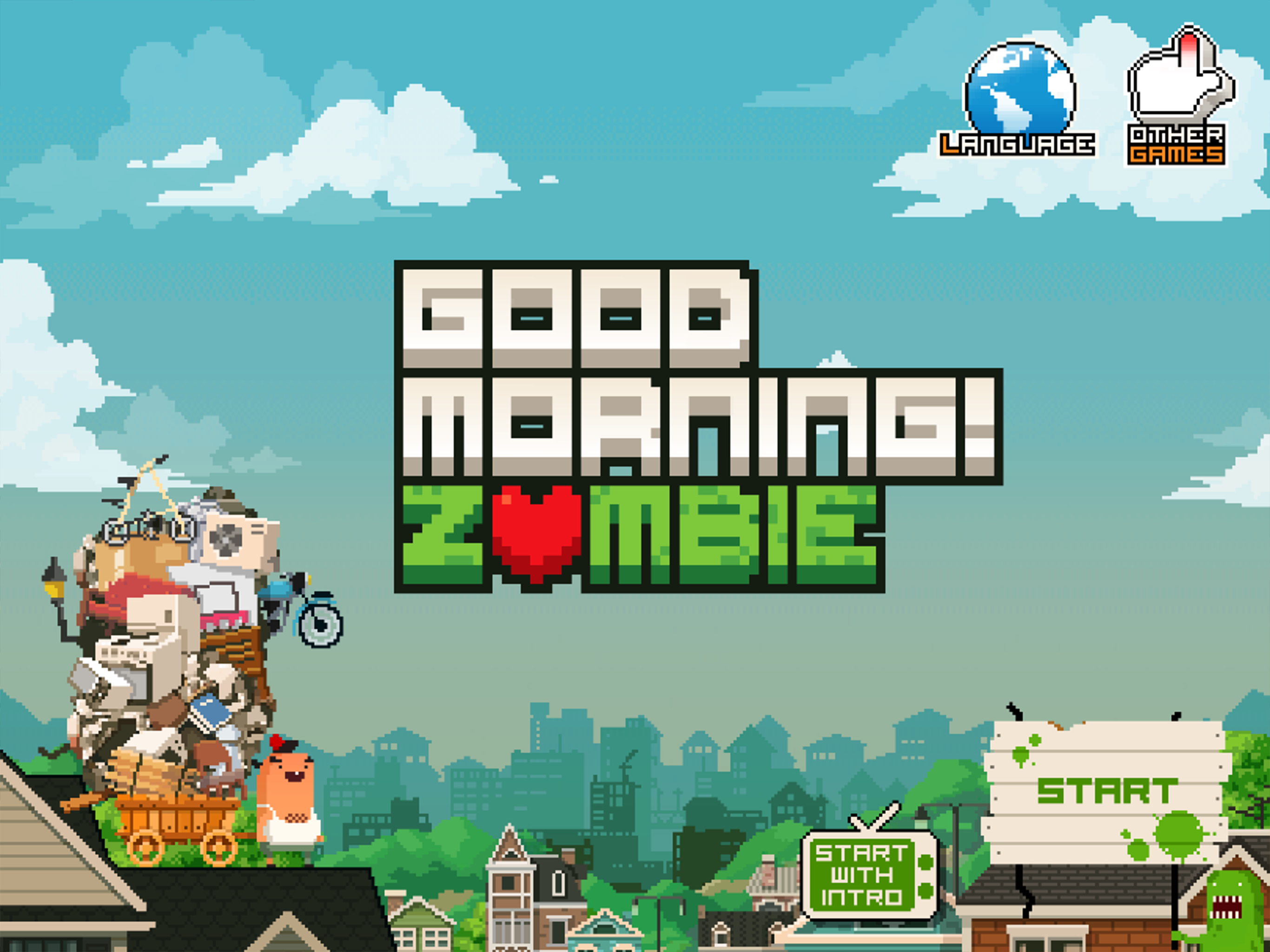 Goodmorning!zombie Game Screenshot