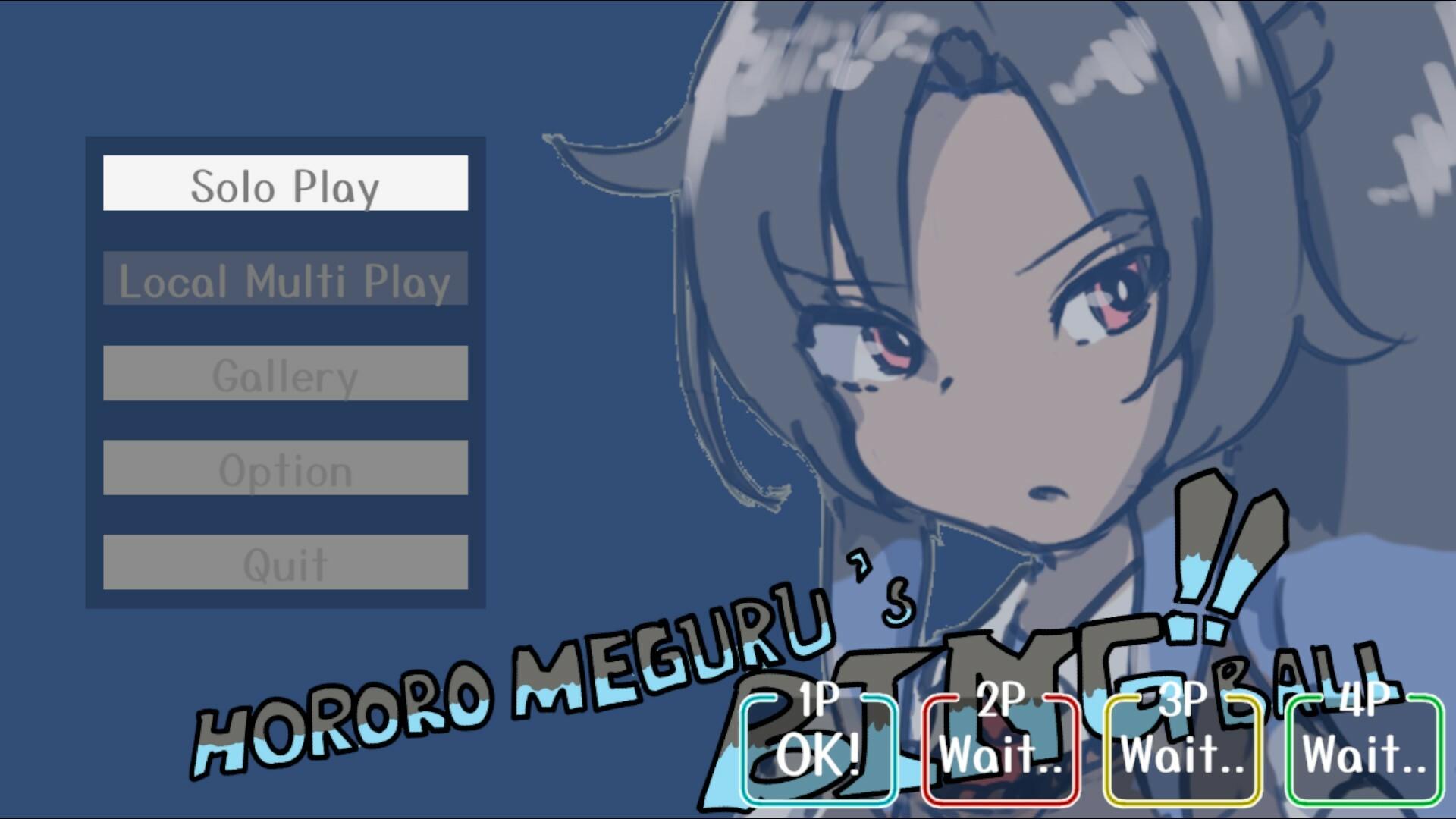 Hororo Meguru's BING!! Ball screenshot game