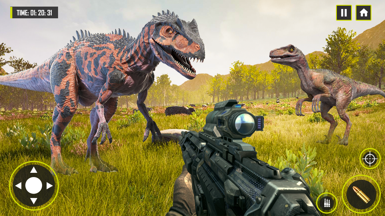 Wild Dinosaur Hunting Games 3Dのキャプチャ