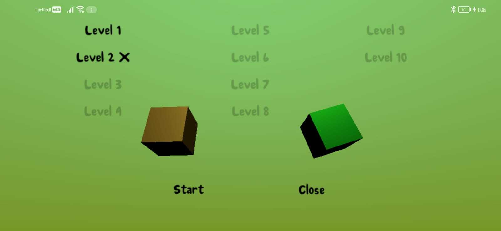 Screenshot of Cubes Collide