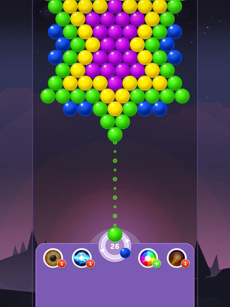 Screenshot of Bubble Shooter Rainbow