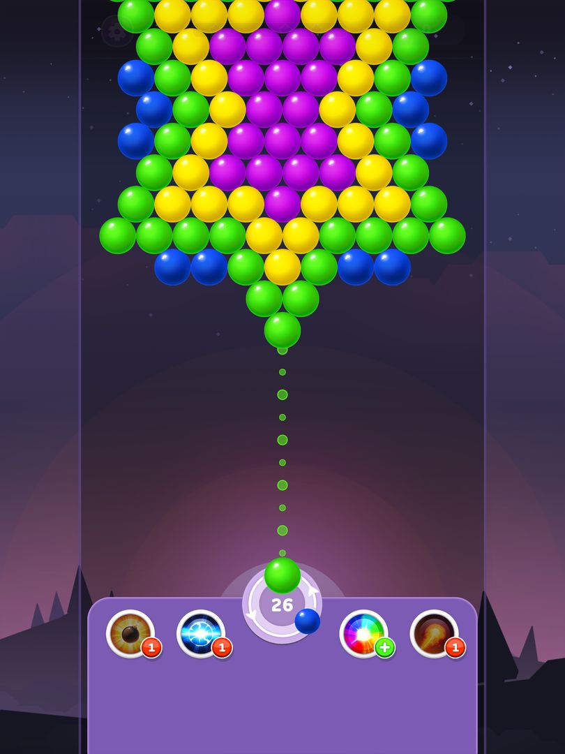 Bubble Shooter Rainbow screenshot game