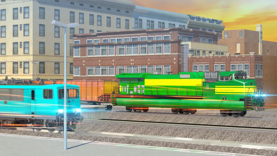 Euro Train Simulator 2017 Free ภาพหน้าจอเกม