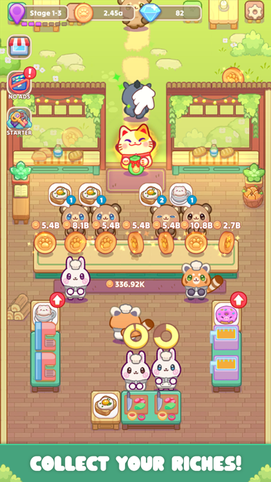 Cozy Cafe: Animal Restaurant Game Screenshot
