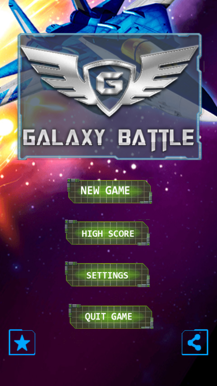 Galaxy Combat 遊戲截圖