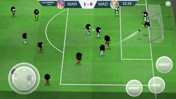 Stickman Soccer 2018 Game Screenshot