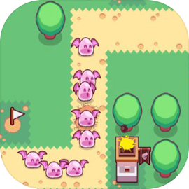 Animals placed tower defense sand war