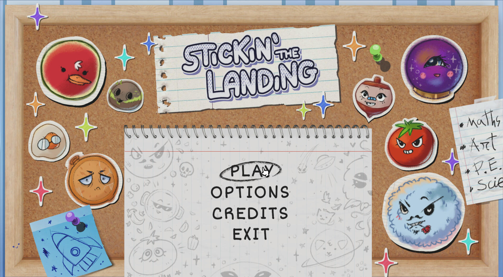 Screenshot of Stickin' the Landing