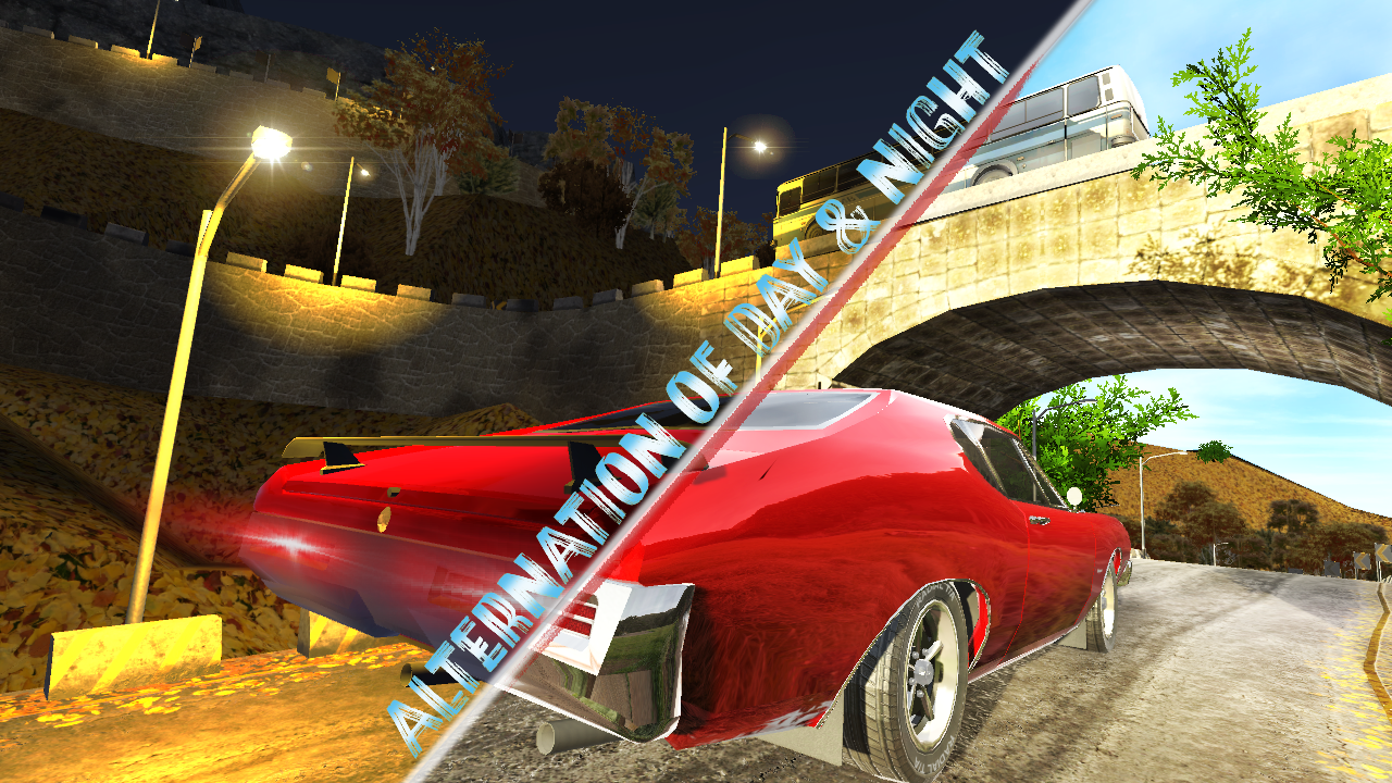 Legendary Muscle Car Race Game Screenshot