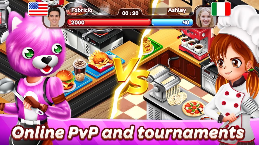 Cafe Panic: Cooking games screenshot game