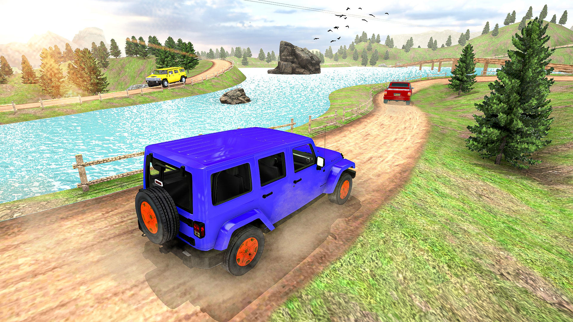 Jeep Driving 3D: Offroad Games ภาพหน้าจอเกม