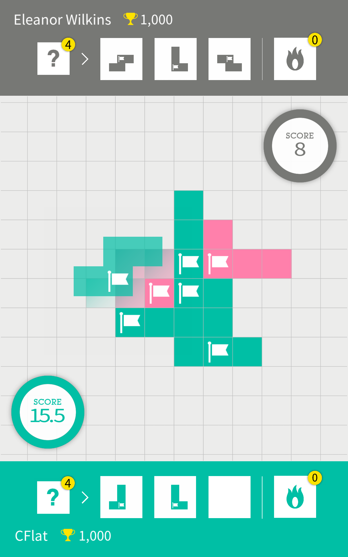 Enblox- Place blocks and conqu Game Screenshot