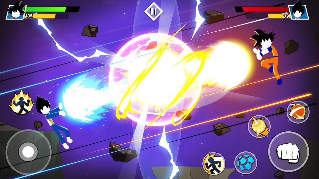 Screenshot of Stickman Combat - Super Dragon Hero