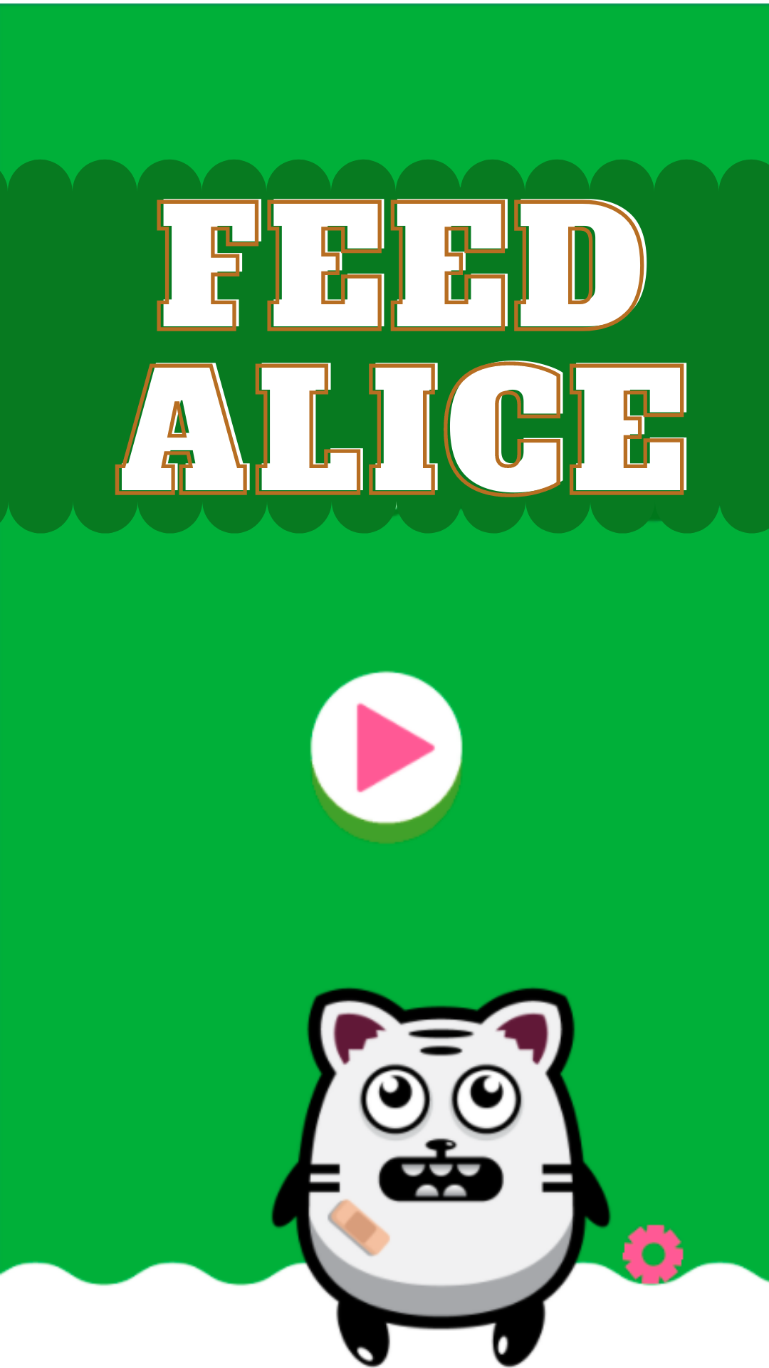Feed cat Alice Game Screenshot
