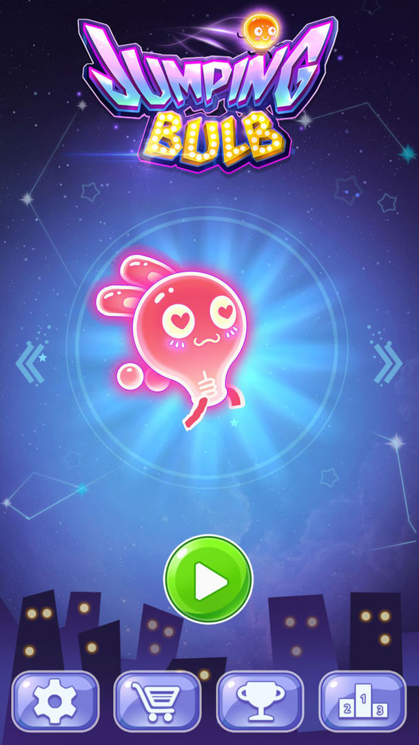Jumping Bulb screenshot game