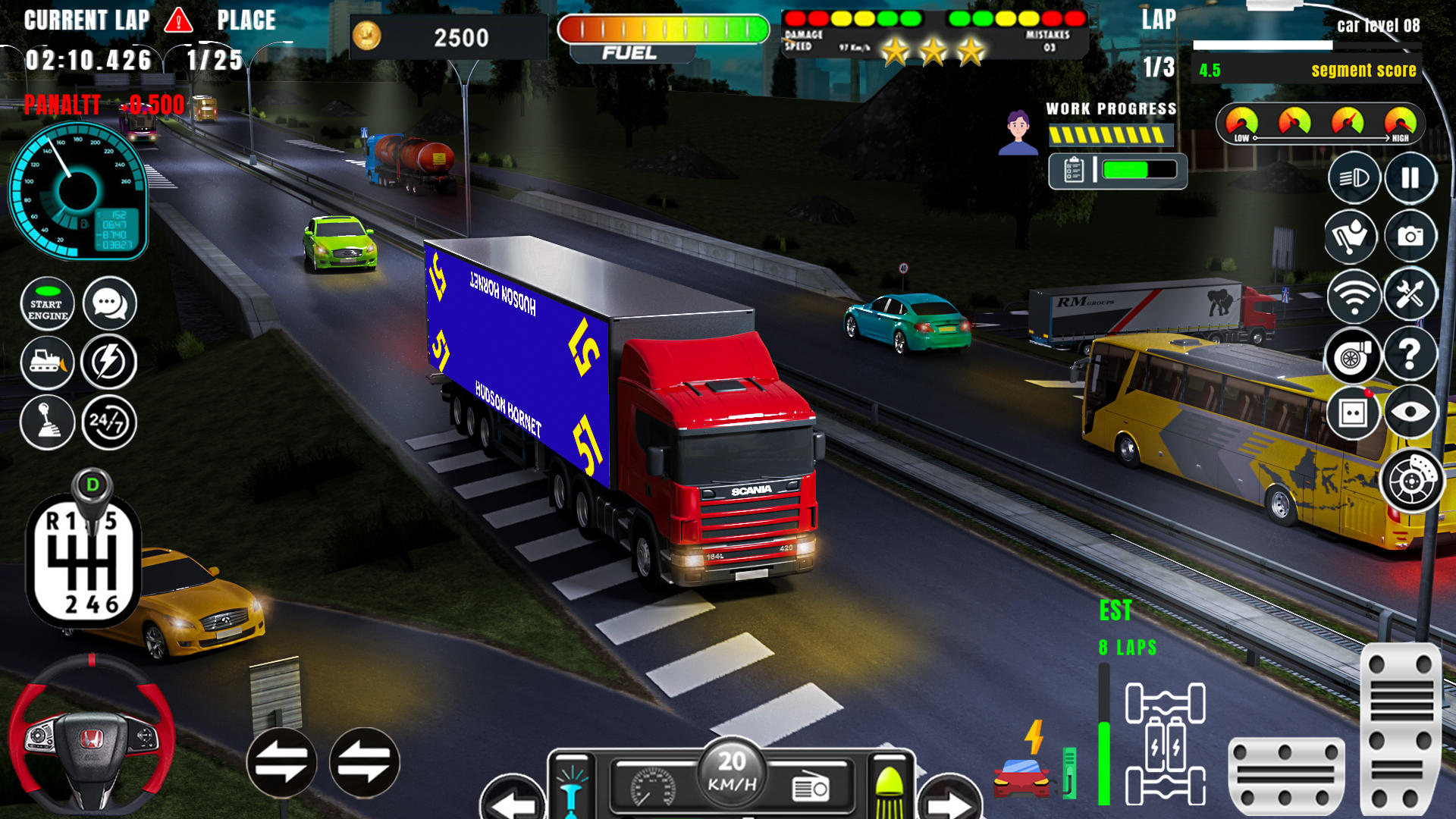 Highway Truck Simulator 2023 Game Screenshot