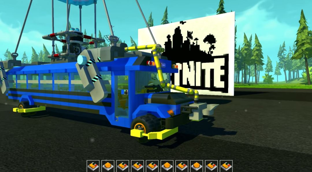 Mechanics build: Scrap Sandbox Machine Instruction screenshot game
