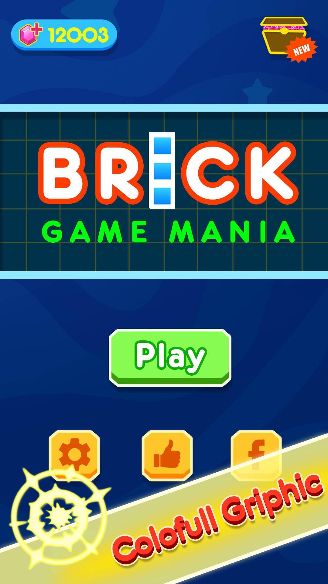 Cuplikan Layar Game Brick Game Mania