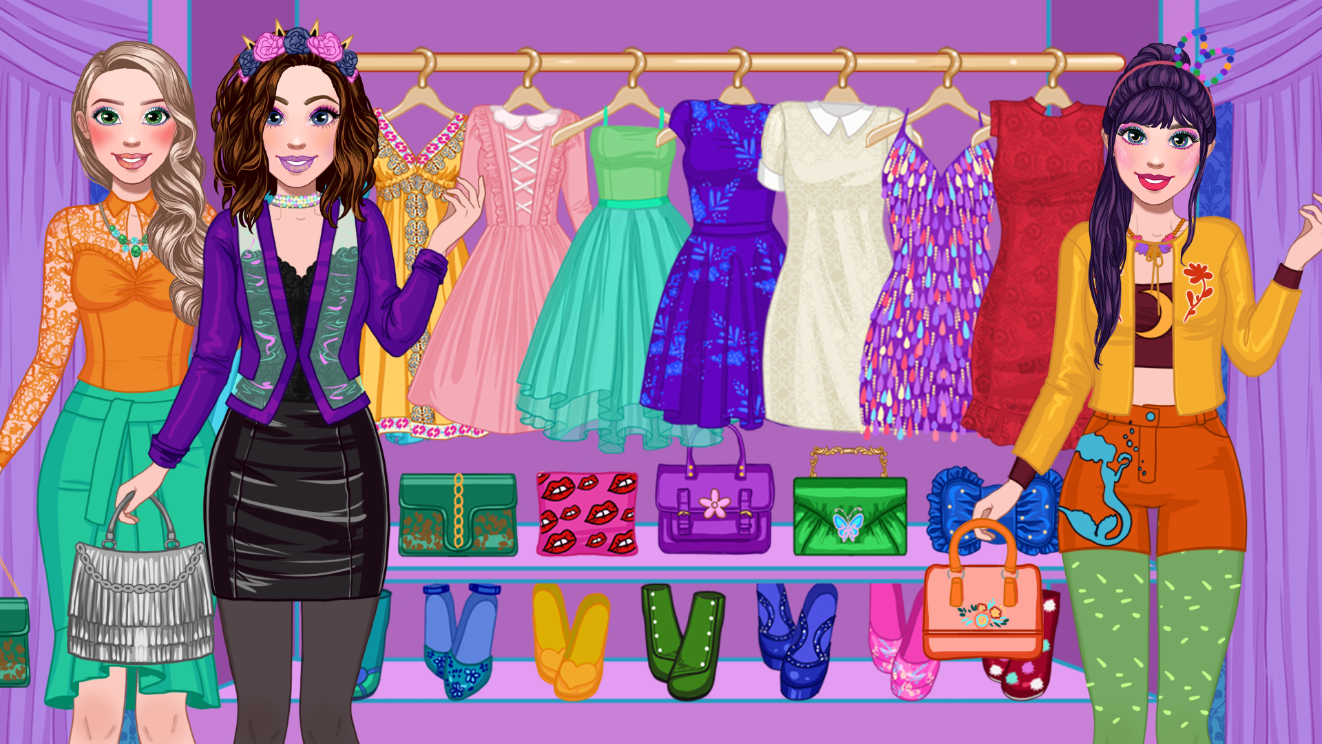 Sophie Fashionista Dress Up Game Screenshot