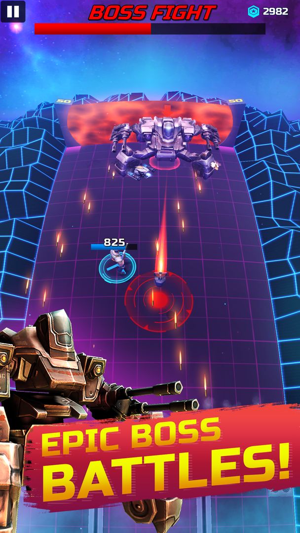 Cyberpunk Neon Soldier 2077 게임 스크린 샷