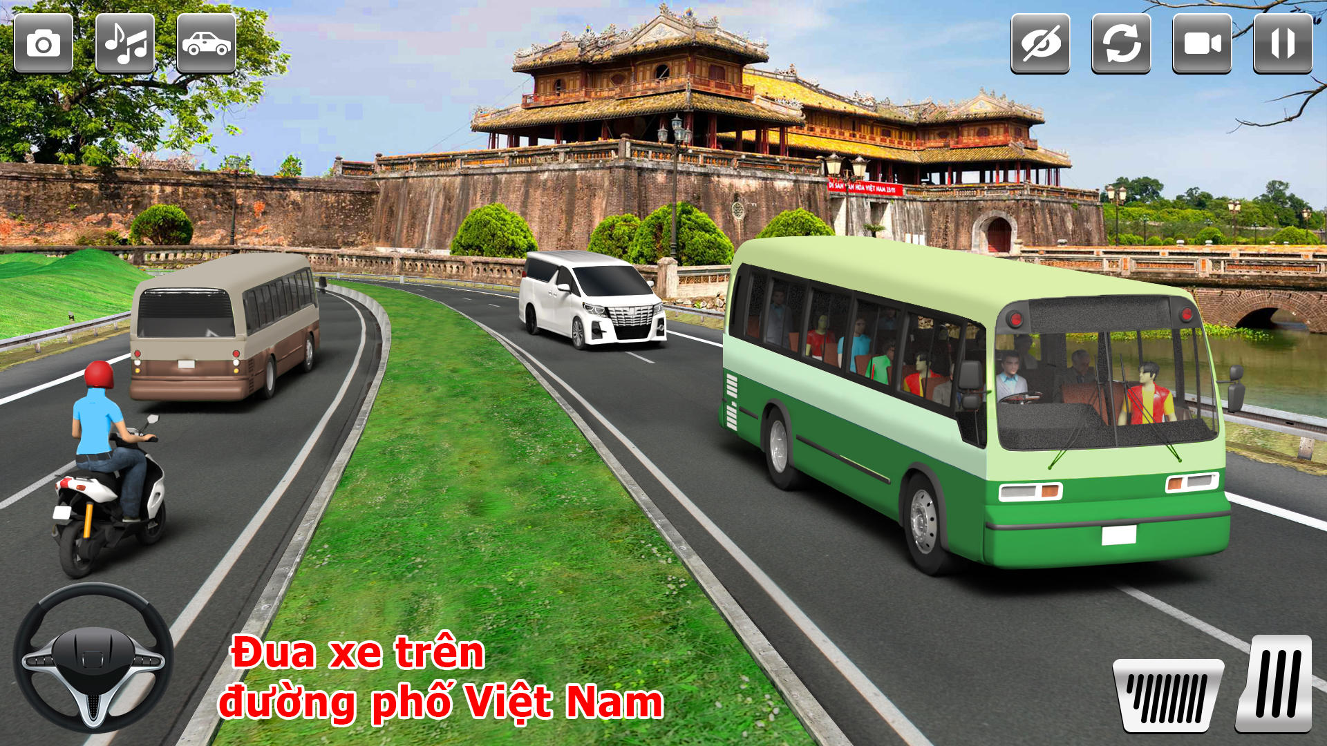 Скриншот игры Vietnam Bus Game Simulator