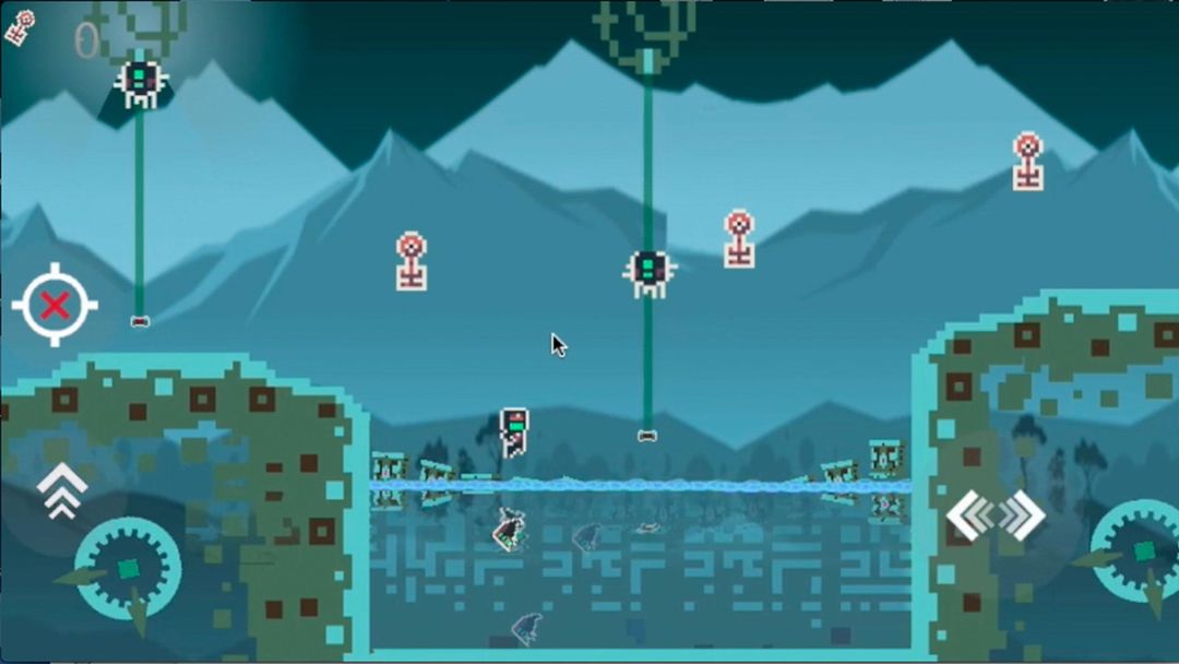 Screenshot of Inhabited 2d pixel platformer