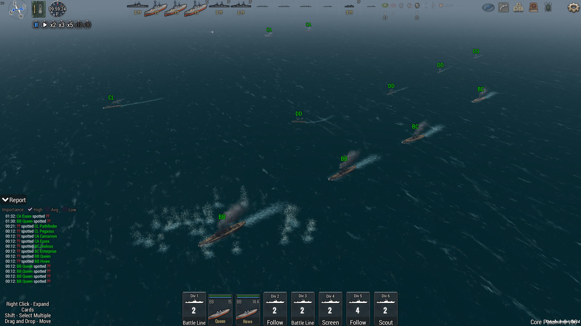 Ultimate Admiral: Dreadnoughts Game Screenshot