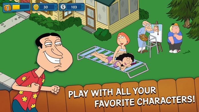 Family Guy The Quest for Stuff遊戲截圖