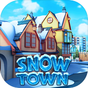 Снежный городок - Город ледяной деревни