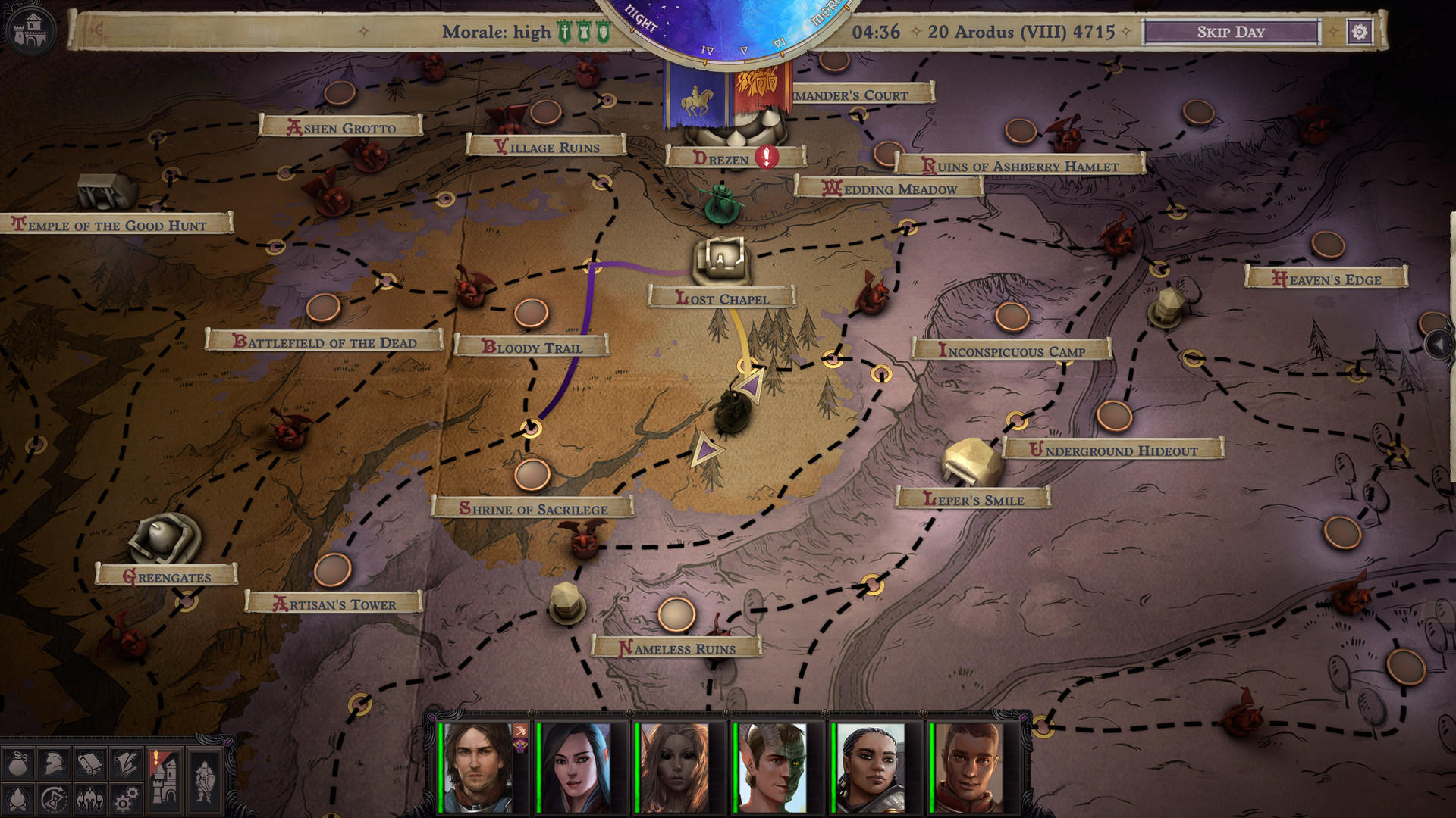 Screenshot of Pathfinder: Wrath of the Righteous - Enhanced Edition