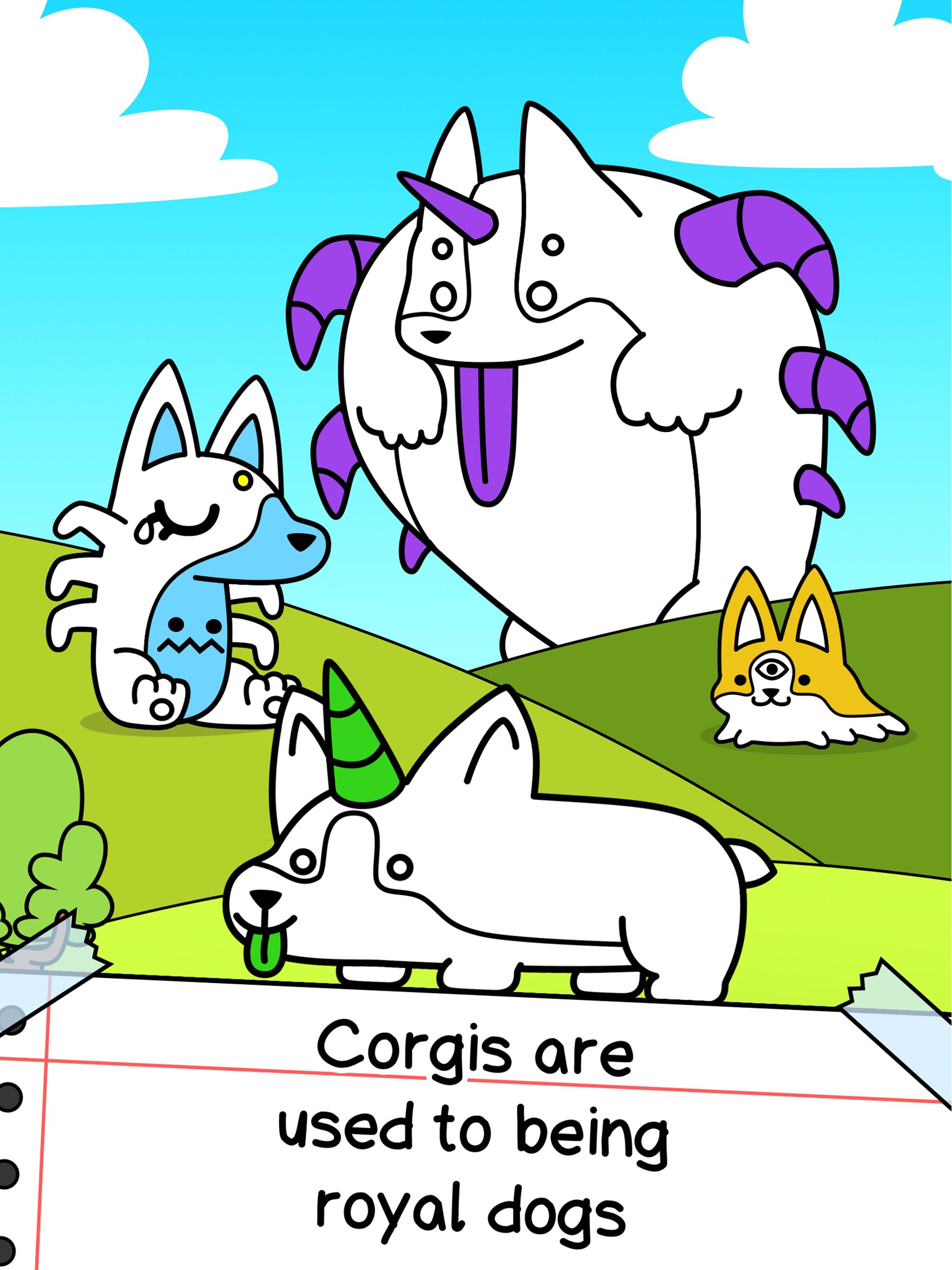 Cuplikan Layar Game Corgi Evolution: Shiba Dogs