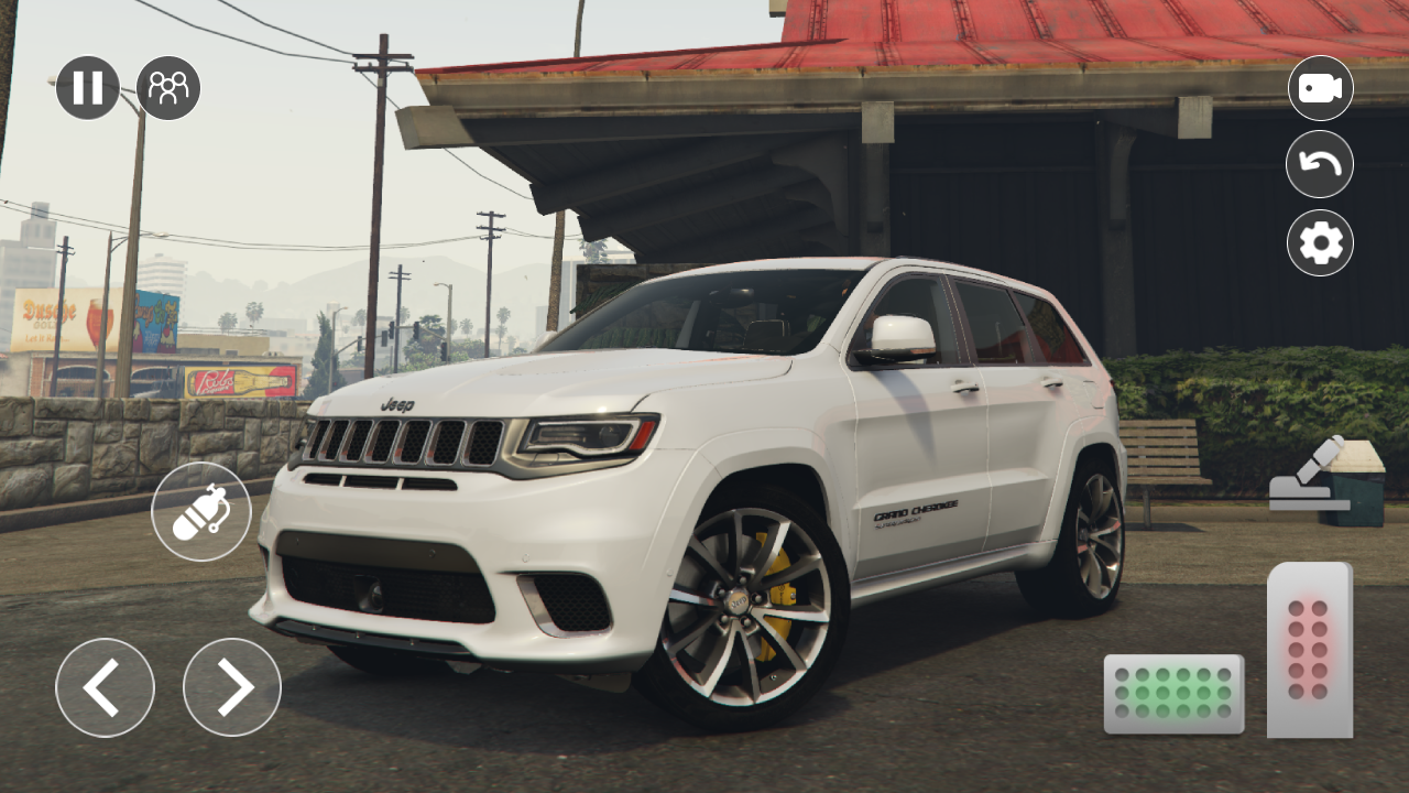 Jeep SRT Cherokee SUV Driving ภาพหน้าจอเกม