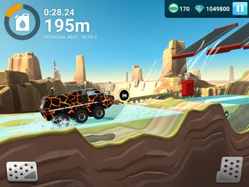 Cuplikan Layar Game MMX Hill Dash 2 – Offroad Truck, Car & Bike Racing