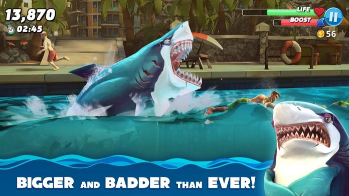 Hungry Shark World Game Screenshot